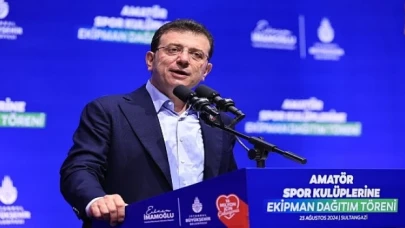 İBB Başkanı Ekrem İmamoğlu, 20 branşta faaliyet gösteren, toplam 1350 amatör spor kulübüne, 61 milyon TL değerinde ekipman dağıtımını başlattı