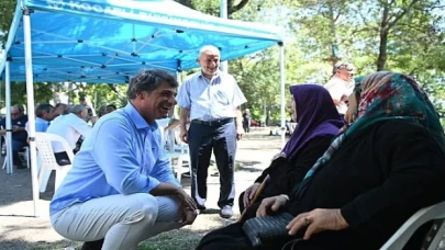 Kartepe Belediye Başkanı Av.M.Mustafa Kocaman, Kocaeli Geredeliler Derneği’nin SEKA Kamp’ta düzenlediği 14. Geleneksel Pikniğe katıldı