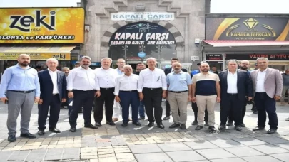 Kayseri dinamiklerinden çarşı turu