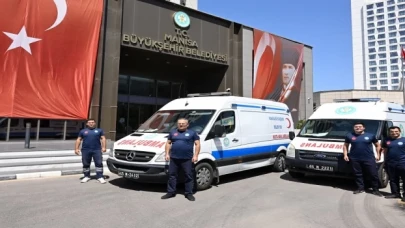 Manisa Büyükşehir’den hasta nakil ambulansı hizmeti