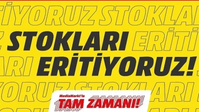 MediaMarkt’ın “Stokları Eritiyoruz” kampanyasında son gün 19 Ağustos