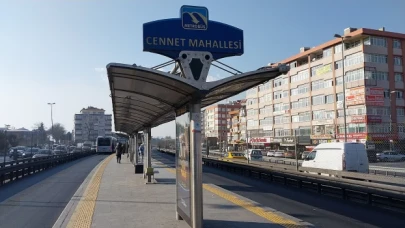 Metrobüs hattındaki çalışma nedeniyle kapatılmıştı: Cennet Mahallesi Durağı açıldı