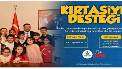 Nevşehir Belediyesi’nin öğrencilerin eğitim ve öğretim hayatına katkıda bulunmak amacıyla hayata geçirdiği Kırtasiye Desteği’ne başvurular başladı.