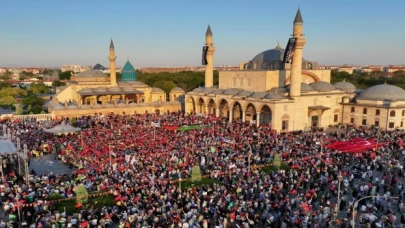 On binlerce Konyalı Gazze için tek yürek oldu