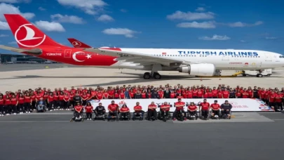 Paralimpik sporcular Paris’e uğurlandı