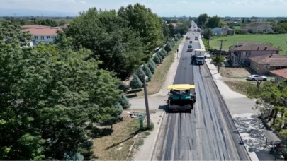 Sakarya’da Eski Ankara Yolu’nun çehresi değişiyor