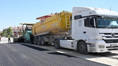 Selçuklu Belediyesi Asfalt Çalışmalarını Sürdürüyor