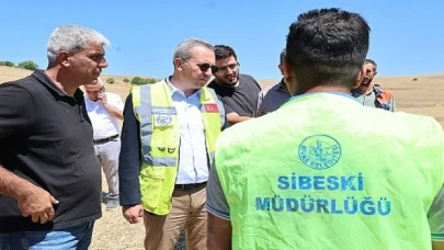 Sivas Danişment Gazi Mahallesi’nde yapılması planlan terfi istasyonundaki şebeke hattına kimliği belirsiz kişi veya kişiler tarafından zarar verildi