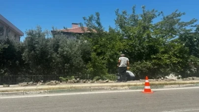 Yıldırım caddesinin altyapı sorunları gideriliyor