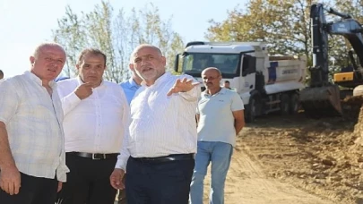 Başkan İbrahim Sandıkçı’dan Dronla Kontrol