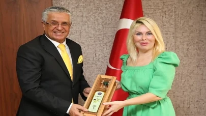 Başkan Topaloğlu’ndan Rektör Özkan’a ziyaret