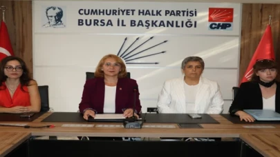 Bursa’da CHP’li kadınlardan sert tepki!