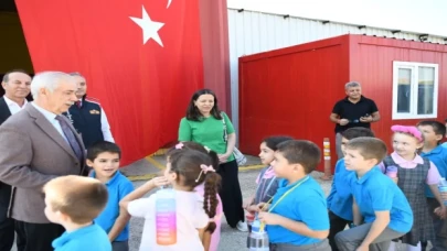 Edirne Keşan’da öğrenciler itfaiyecilik mesleğini tanıdı