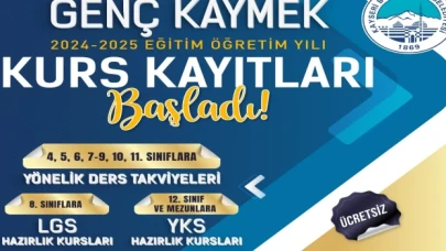 Genç KAYMEK’te 2024-2025 Eğitim öğretim yılı kurs kayıtları başladı