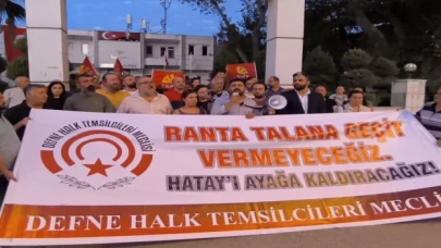 Hatay Defne’den ’bankamatik memurları’na tepki!