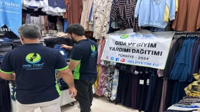 Help Yetim Türkiye’de yardım faaliyetlerini sürdürüyor