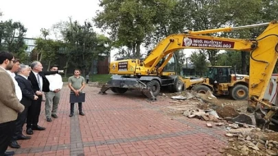 Heykel Bölgesinde Düzenleme Çalışmaları Başladı