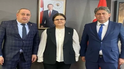 İGF Genel Başkan Yardımcısı İsrafil Avcı’dan Derya Yanık’a Ziyaret