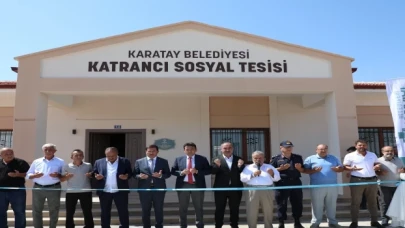 Katrancı Sosyal Tesisi hizmete açıldı