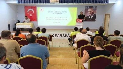 Kemer’de servis şoförlerine eğitim