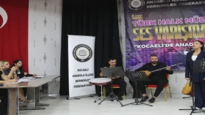 Kocaeli’de ses yarışmasında yarı final heyecanı yaşandı