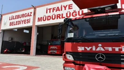 Lüleburgaz İtfaiyesi’nden 475 yangına müdahale