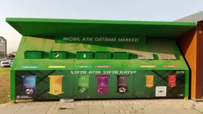 Mobil Atık Getirme Merkezi Bursalılardan tam not aldı