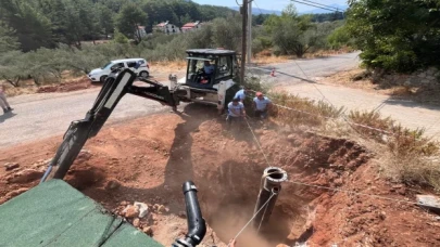 Muğla Fethiye’de içme suyu sorunu gideriliyor