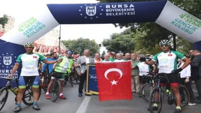 Tophane-Nilüfer-Mudanya Bisiklet Turu’yla yeşile pedalladılar