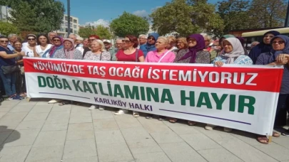 Yapılacak ikinci taş ocağına da vatandaş tepkili