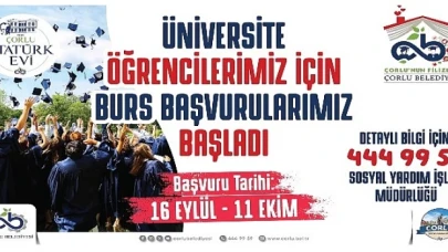 Yükseköğrenim Burs Yardımı Başvuruları Başladı