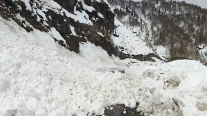 Artvin'de çığ nedeniyle 6 köy yolu ulaşıma kapandı