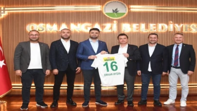 Bursa Osmangazi Belediyesi Bursaspor’u ağırladı