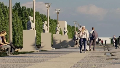 Büyükşehir Sağlık Emekçileri Anıtı Bölgesi’ne Yeni Bir Çehre Kazandırıyor