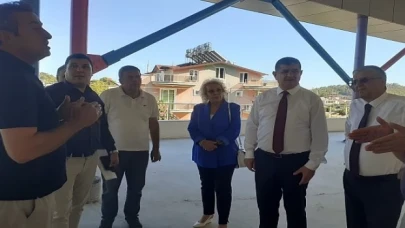 CHP Antalya Milletvekili Cavit Arı Göynük pazarını inceledi