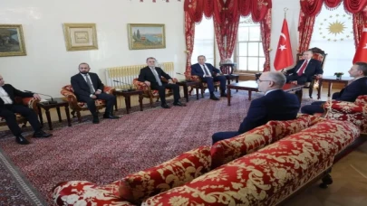 Cumhurbaşkanı Erdoğan, 4 ülkenin Dışişleri Bakanlarını kabul etti