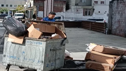 Düzce’de çevreyi kirletti... Kameralardan kaçamadı!