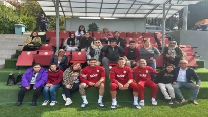 Edirneli özel gereksinimli sporcular Edirne ASKF ile Galatasaray Spor Kulübü’nü ziyaret etti