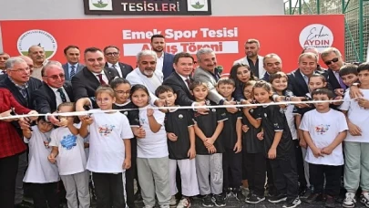 Geleceğin sporcuları bu tesiste yetişecek