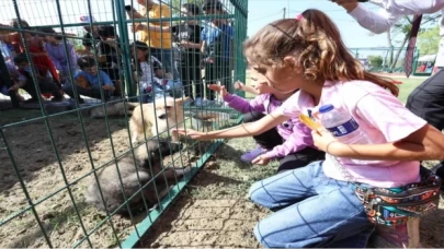 İnegöl’de hayvanları koruma gününe renkli kutlama