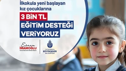 "Kızlar Okusun Diye" projesinde İBB'den 10 bin aileye destek