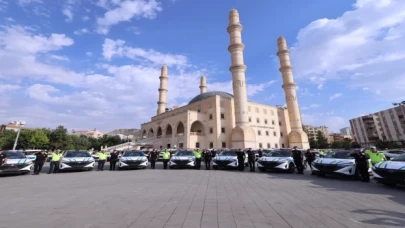 Mardin’de Emniyet ve Jandarma Teşkilatlarına 103 araç teslim edildi