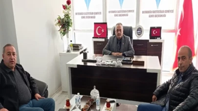 Mesut Demir ve İsrafil Avcı’dan Ağrı’da OGC Genel Başkanı Aydın’a ziyaret