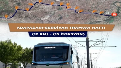 Sakarya’da raylı sistemde bir aşama daha