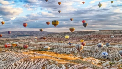 Sıcak hava balonları rekora uçtu!