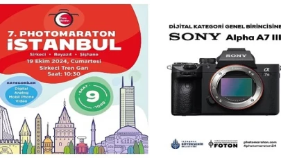 Sony Türkiye sponsorluğundaki 7. Photomaraton, 19 Ekim’de Sirkeci’de düzenlenecek!