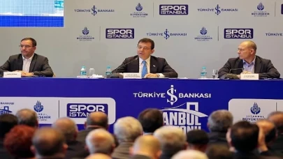 TBB ve İBB Başkanı Ekrem İmamoğlu, 3 Kasım Pazar günü koşulacak İş Bankası 46. İstanbul Maratonu basın toplantısında konuştu