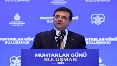 TBB ve İBB Başkanı Ekrem İmamoğlu, &apos;19 Ekim Muhtarlar Günü’ buluşmasında konuştu