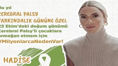 Türkiye’nin Sevilen Sanatçısı Hadise’den Anlamlı Hediye