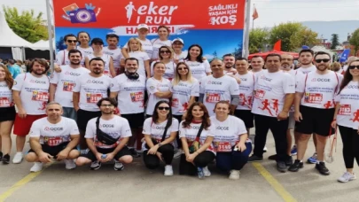 ÜÇGE de ’Eker I Run Koşusu’nda iyilik peşinde koştu